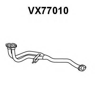 VENEPORTE VX77010 Труба выхлопного газа