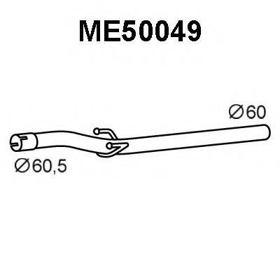 VENEPORTE ME50049 Труба выхлопного газа