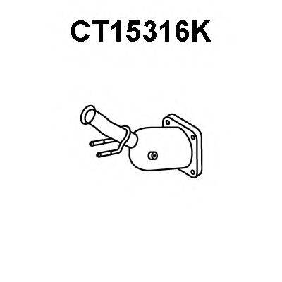 VENEPORTE CT15316K Катализатор