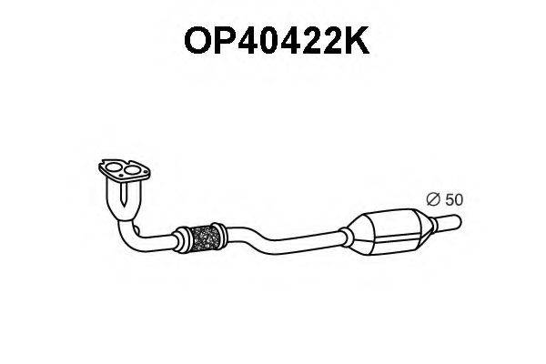 VENEPORTE OP40422K Катализатор