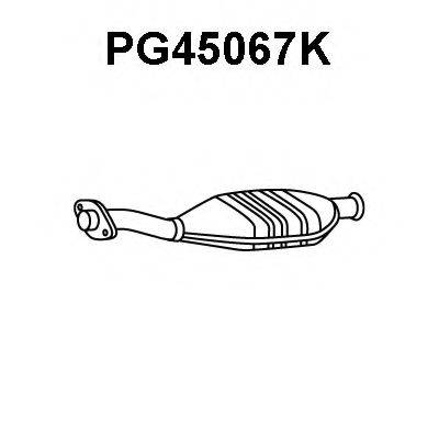 VENEPORTE PG45067K Катализатор