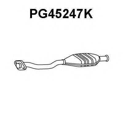 VENEPORTE PG45247K Катализатор