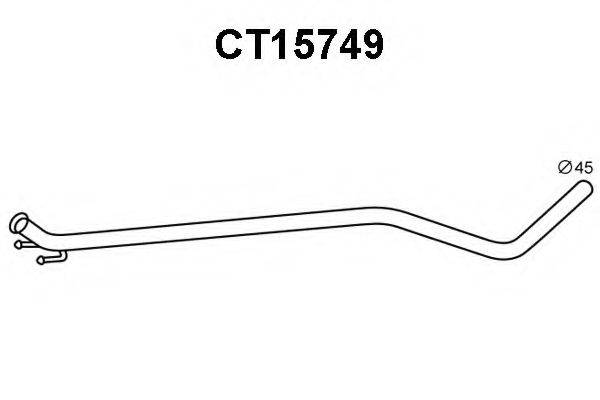 VENEPORTE CT15749 Труба выхлопного газа