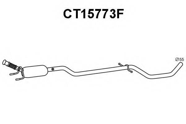 VENEPORTE CT15773F Сажевый / частичный фильтр, система выхлопа ОГ