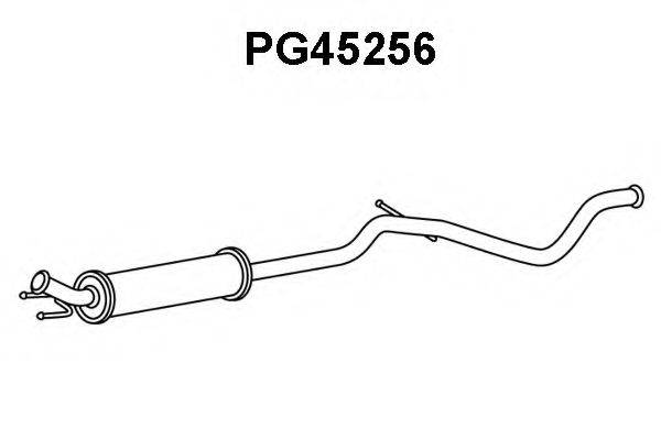 VENEPORTE PG45256 Предглушитель выхлопных газов