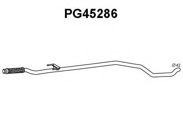 VENEPORTE PG45286 Труба выхлопного газа