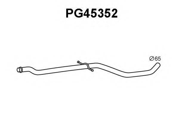 VENEPORTE PG45352 Труба выхлопного газа