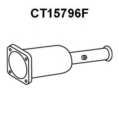 VENEPORTE CT15796F Сажевый / частичный фильтр, система выхлопа ОГ