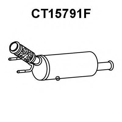 VENEPORTE CT15791F Сажевый / частичный фильтр, система выхлопа ОГ