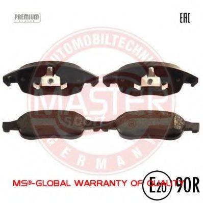 MASTER-SPORT 13046072292NSETMS Комплект тормозных колодок, дисковый тормоз