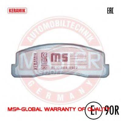 MASTER-SPORT 13046080062CSETMS Комплект тормозных колодок, дисковый тормоз