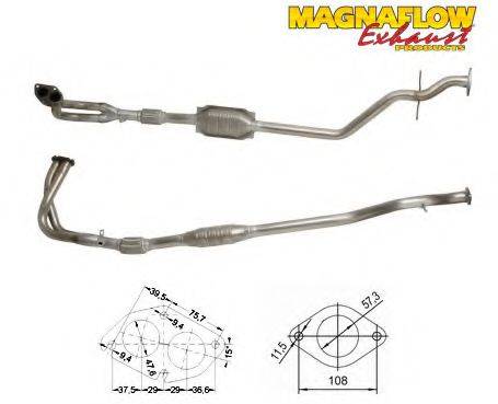 MAGNAFLOW 85884 Катализатор