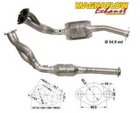 MAGNAFLOW 85875 Катализатор