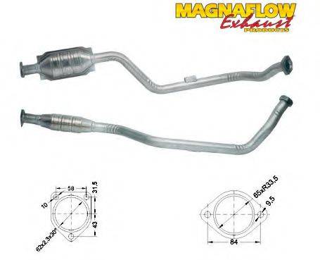 MAGNAFLOW 85040D Катализатор