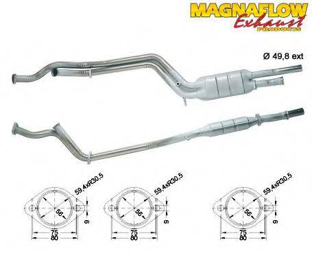 MAGNAFLOW 85014 Катализатор