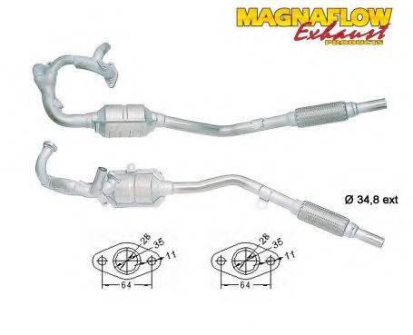 MAGNAFLOW 81830 Катализатор