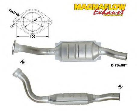 MAGNAFLOW 80966D Катализатор