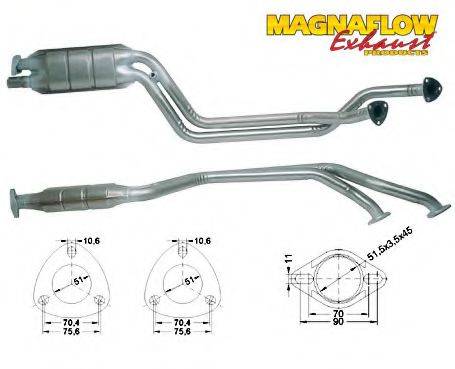 MAGNAFLOW 80666 Катализатор