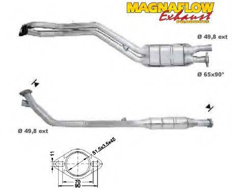 MAGNAFLOW 80661 Катализатор