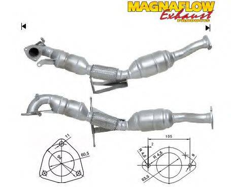 MAGNAFLOW 79206D Катализатор