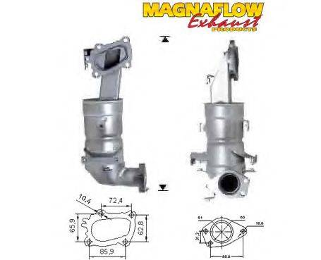 MAGNAFLOW 75610D Катализатор