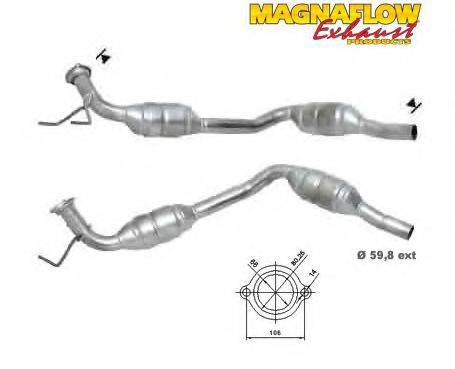 MAGNAFLOW 75021D Катализатор