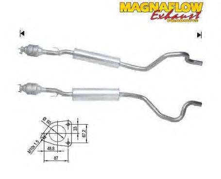 MAGNAFLOW 74501D Катализатор