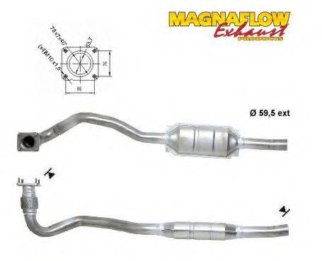 MAGNAFLOW 72520D Катализатор