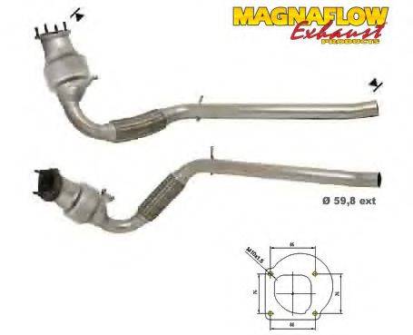 MAGNAFLOW 72504D Катализатор
