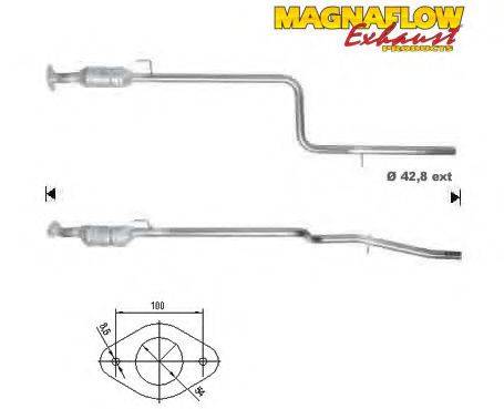 MAGNAFLOW 71803D Катализатор