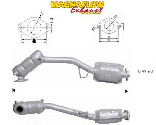 MAGNAFLOW 77401 Катализатор