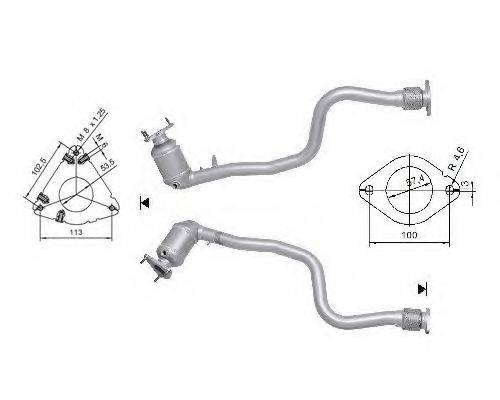 MAGNAFLOW 76360 Катализатор