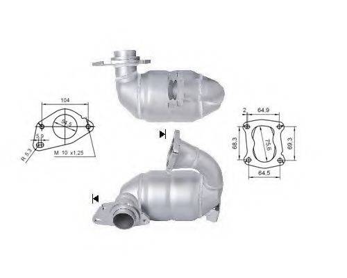 MAGNAFLOW 66314D Катализатор