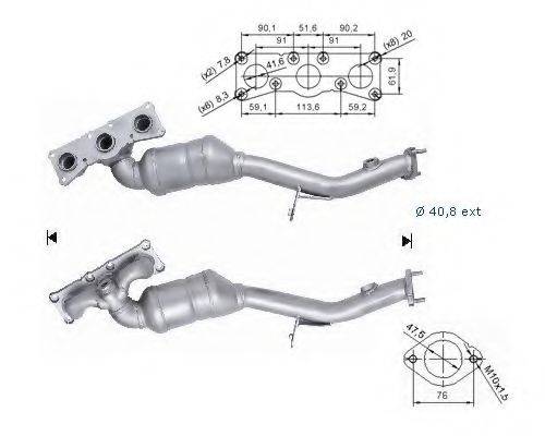 MAGNAFLOW 60616 Катализатор