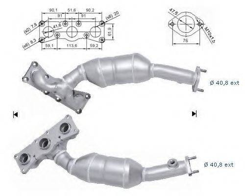 MAGNAFLOW 60617 Катализатор