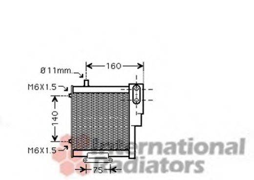 VAN WEZEL 03003265 масляный радиатор, двигательное масло