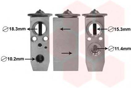 VAN WEZEL 13001358 Расширительный клапан, кондиционер