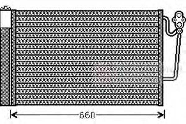 VAN WEZEL 06005363 Конденсатор, кондиционер