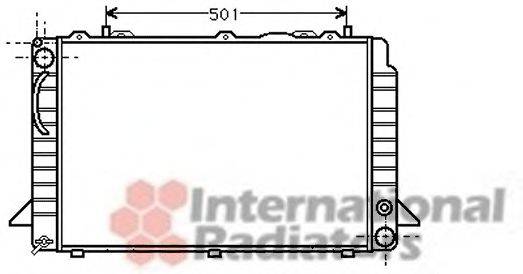 VAN WEZEL 03002085 Радиатор, охлаждение двигателя