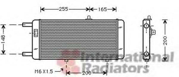 VAN WEZEL 03002087 Радиатор, охлаждение двигателя