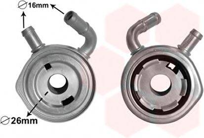 VAN WEZEL 43003611 масляный радиатор, двигательное масло