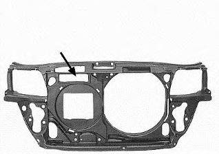 VAN WEZEL 0323667 Облицовка передка