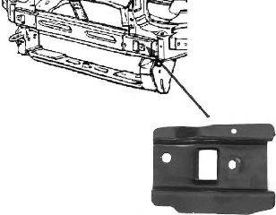 VAN WEZEL 3734623 Облицовка передка