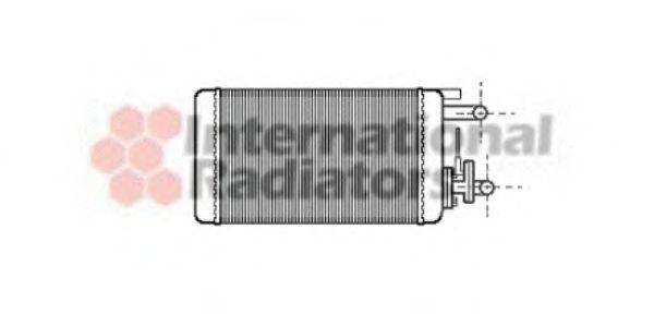 VAN WEZEL 17006106 Теплообменник, отопление салона