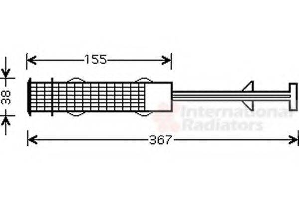 VAN WEZEL 3000D359 Осушитель, кондиционер