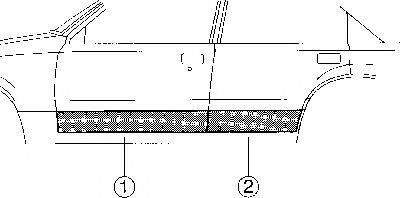 VAN WEZEL 1734178 Дверь, кузов