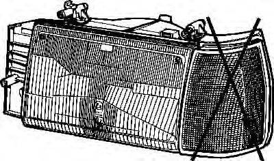 VAN WEZEL 1751947 Основная фара