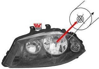 VAN WEZEL 4917967V Основная фара