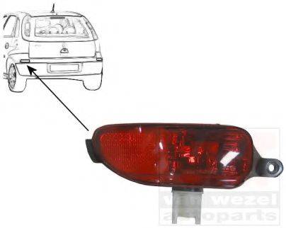 VAN WEZEL 3777927 Задний противотуманный фонарь