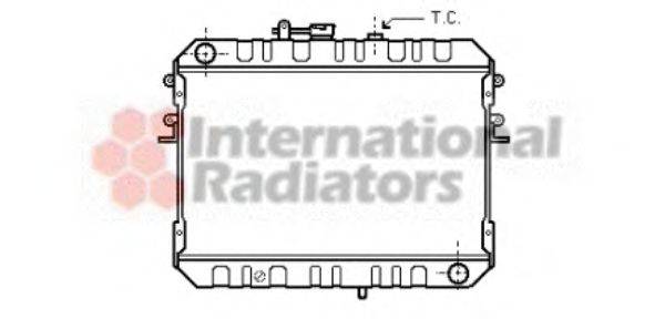 VAN WEZEL 27002046 Радиатор, охлаждение двигателя